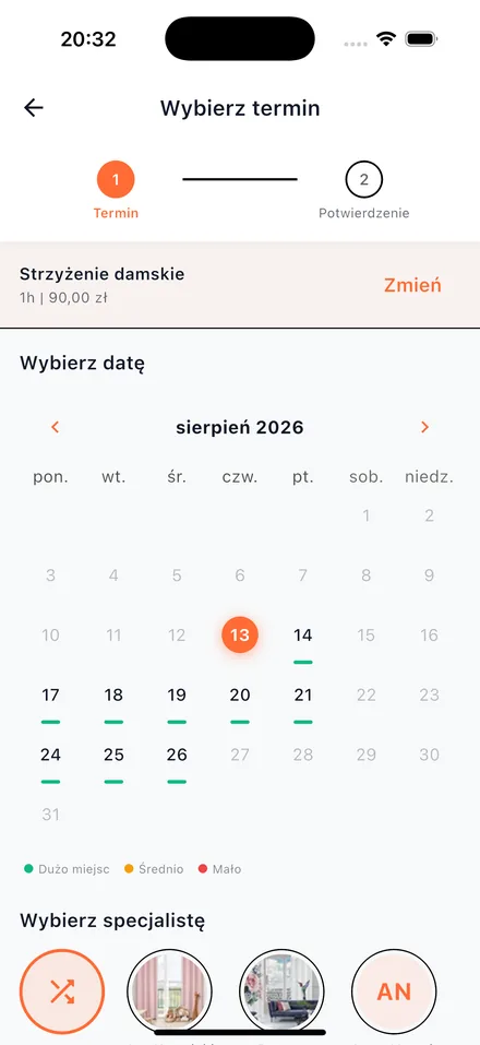 Zarezerwuj w kilka kliknięć