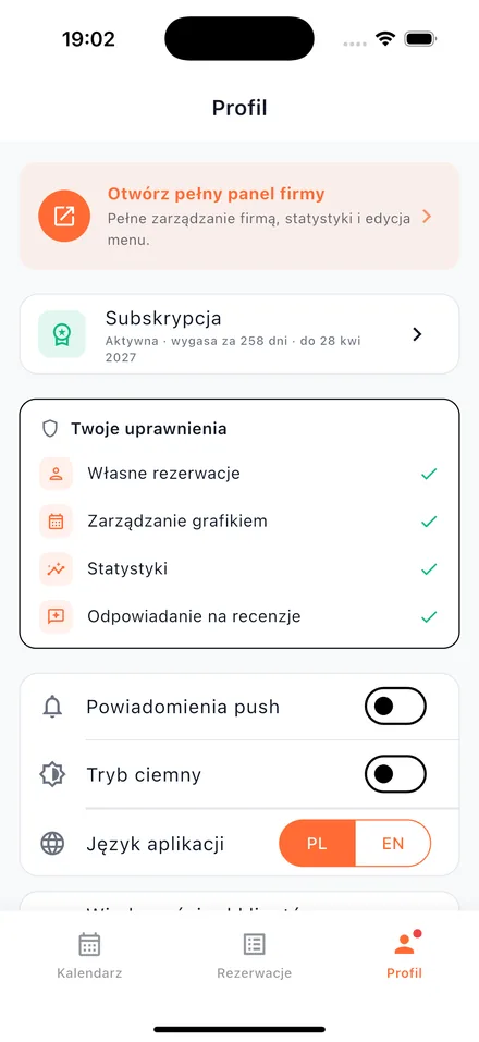 Jedno logowanie, role i ustawienia aplikacji